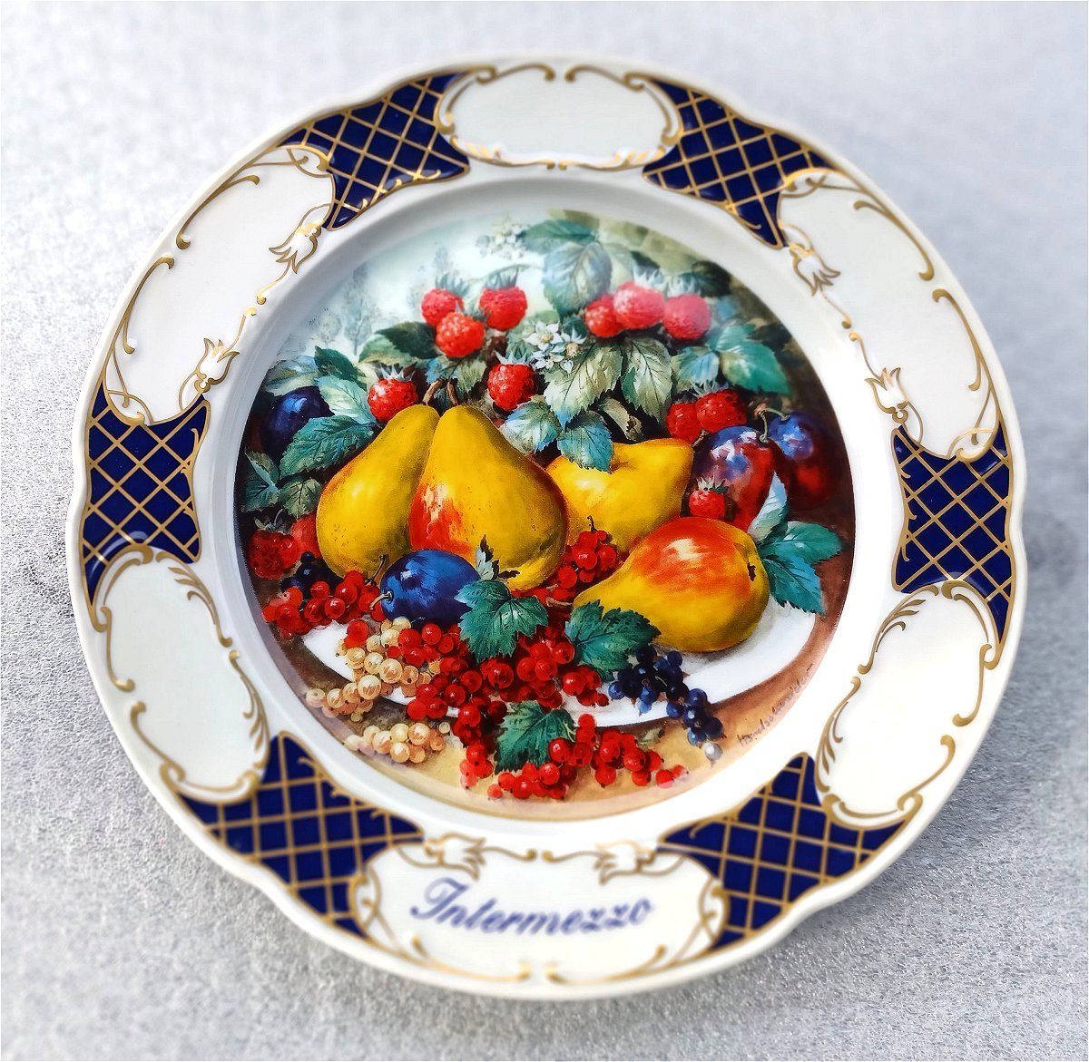 Teller: Schirnding 1992 Bavaria Früchtequartett Intermezzo -E54 – Gebraucht aus Morges von vimajes12