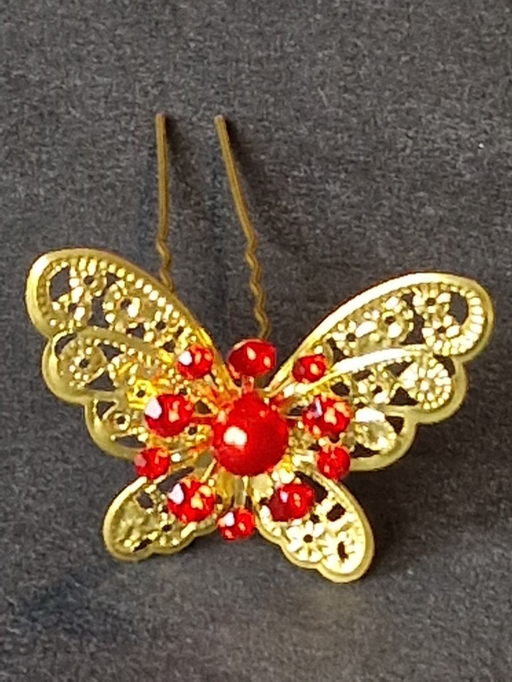 Accessori per capelli: Haarnadel mit Glitzersteinen – Nuovo (secondo la descrizione) da Nänikon venduto da kriki 1