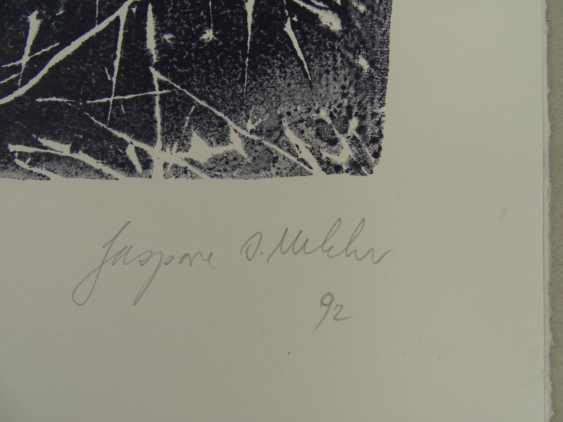 Grafica & Litografie: GASPARE OTTO MELCHER, SIGNIERT. – Usato da Grüningen venduto da Kartensammler 4