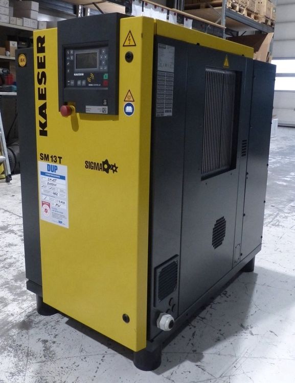 neuwertiger-schraubenkompressor-kaeser-sm13t-7-5-kw-gebraucht-in