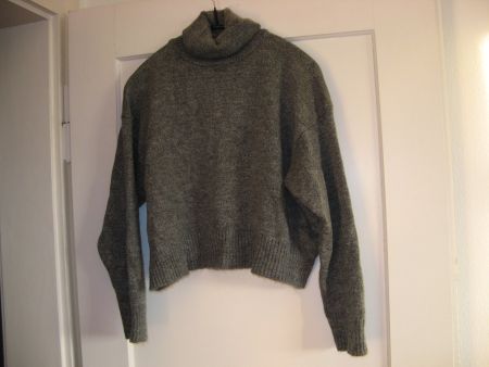 Zara Rollkragen Pullover Gr. M grau