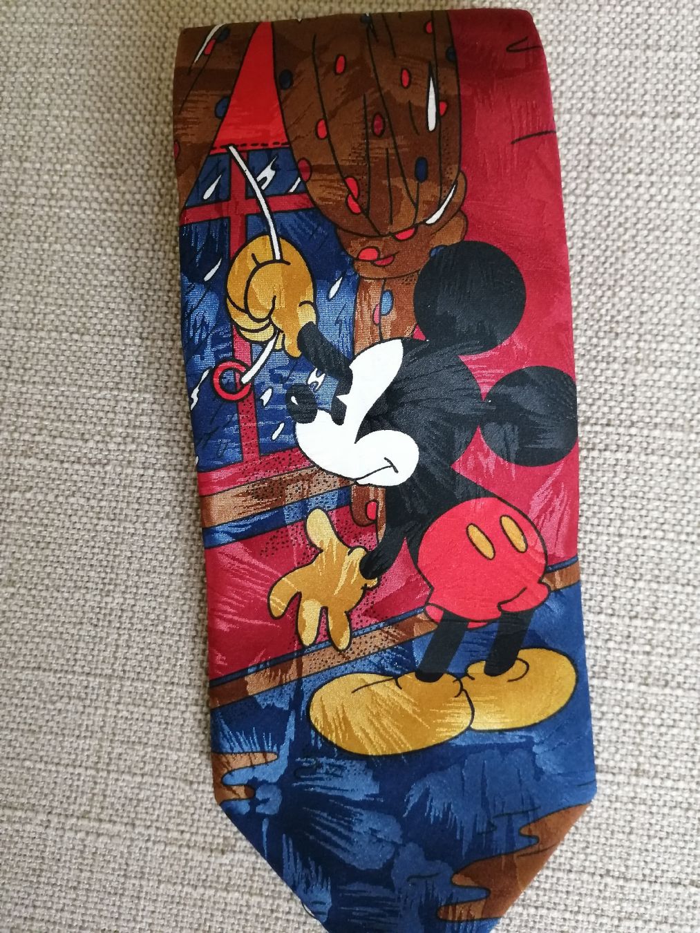 Disney Cravatte: Disney Vintage Krawatte "Micky Mouse" – Usato da Binz venduto da julijuli