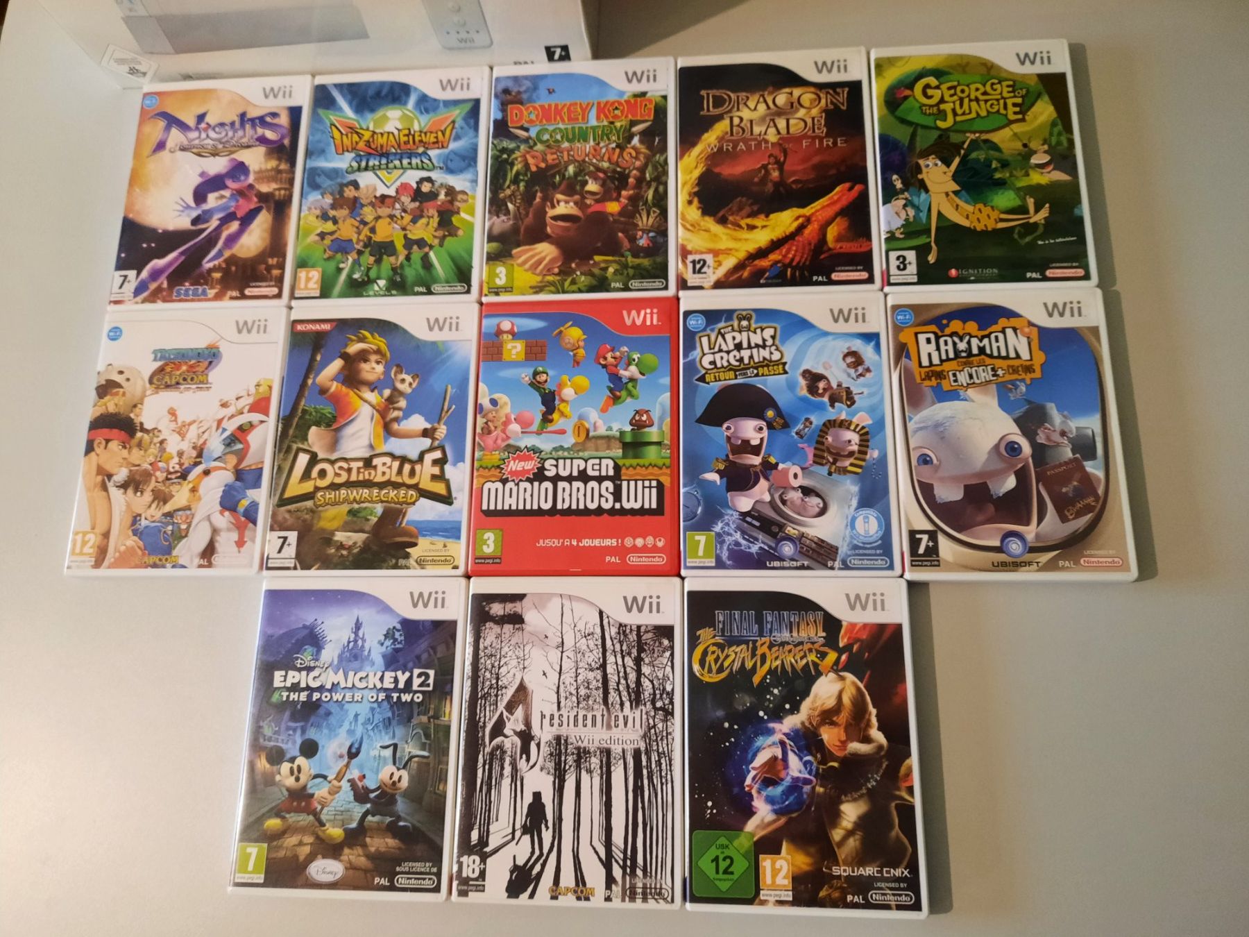 Nintendo Console: Nintendo Wii Konsole + 12 Spiele – Usato da Münchenstein venduto da 2DGames