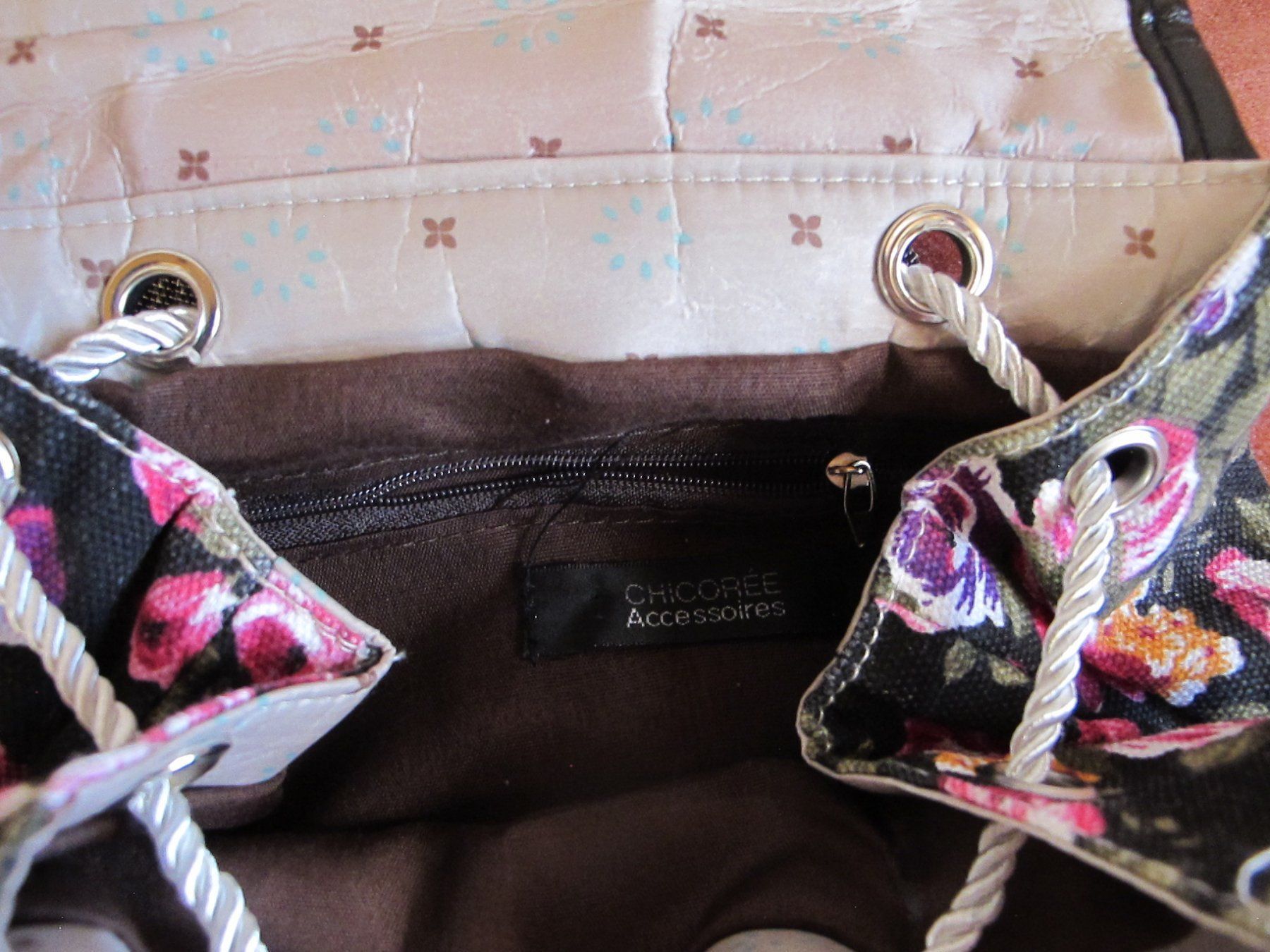 Rucksäcke: Damen Rucksack Blumenmuster neu – Neu (gemäss Beschreibung) aus Löhningen von Chimae67 3