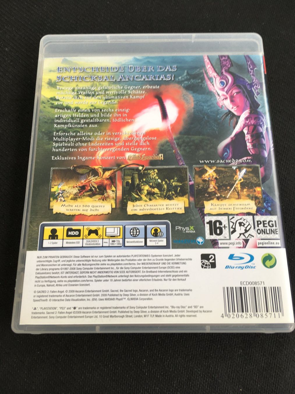 Sony Giochi: Sacred 2 - Playstation 3 / PS3 – Usato da St.Gallen venduto da Punktchen01 1