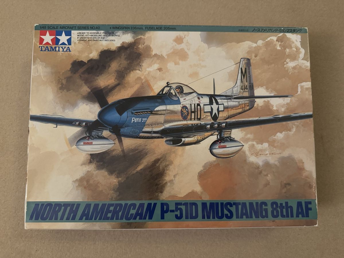 Tamiya Kit di modellismo & Modellini statici: Tamiya p 51D Mustang – Nuovo (secondo la descrizione) da Sissach venduto da D.Siech
