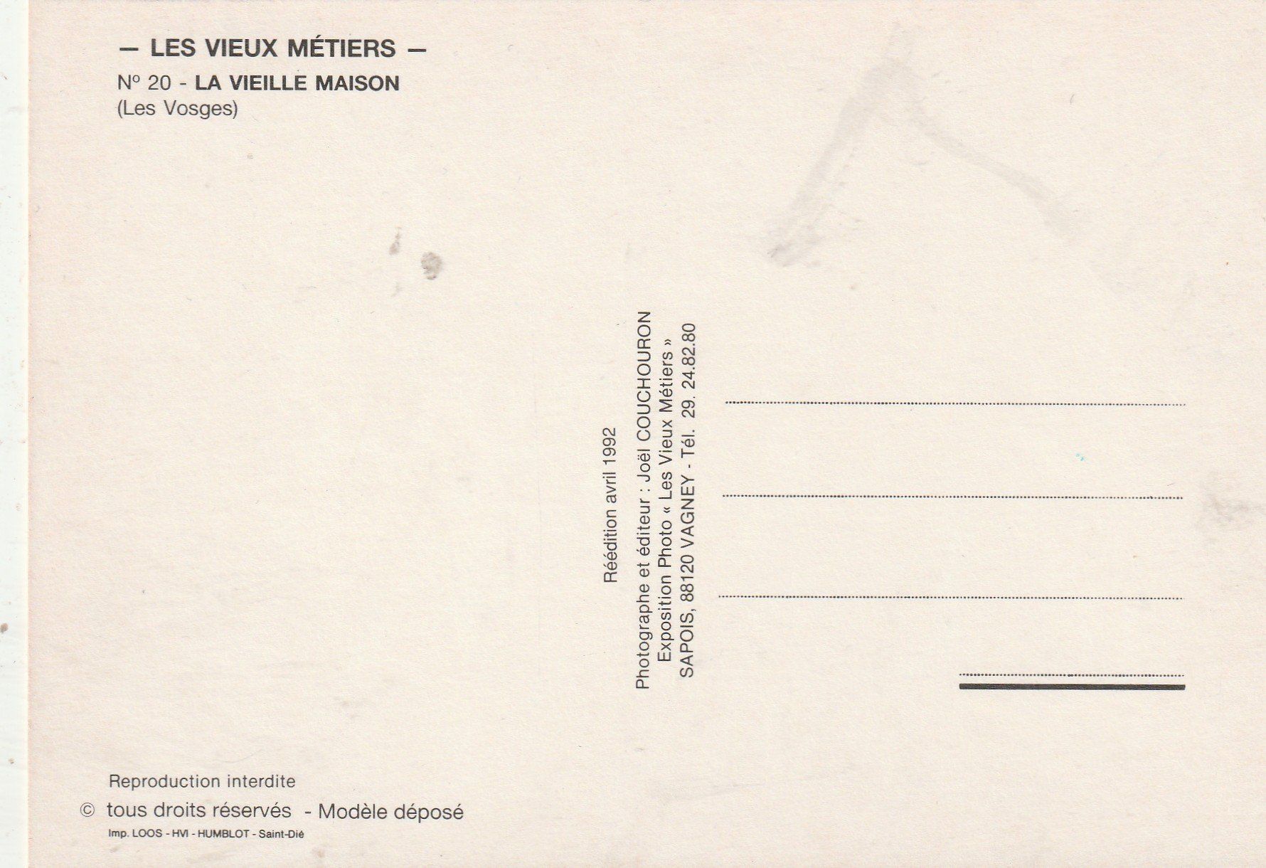Cartoline postali: Die guten alten Zeiten – Usato da Lumbrein venduto da made02 1