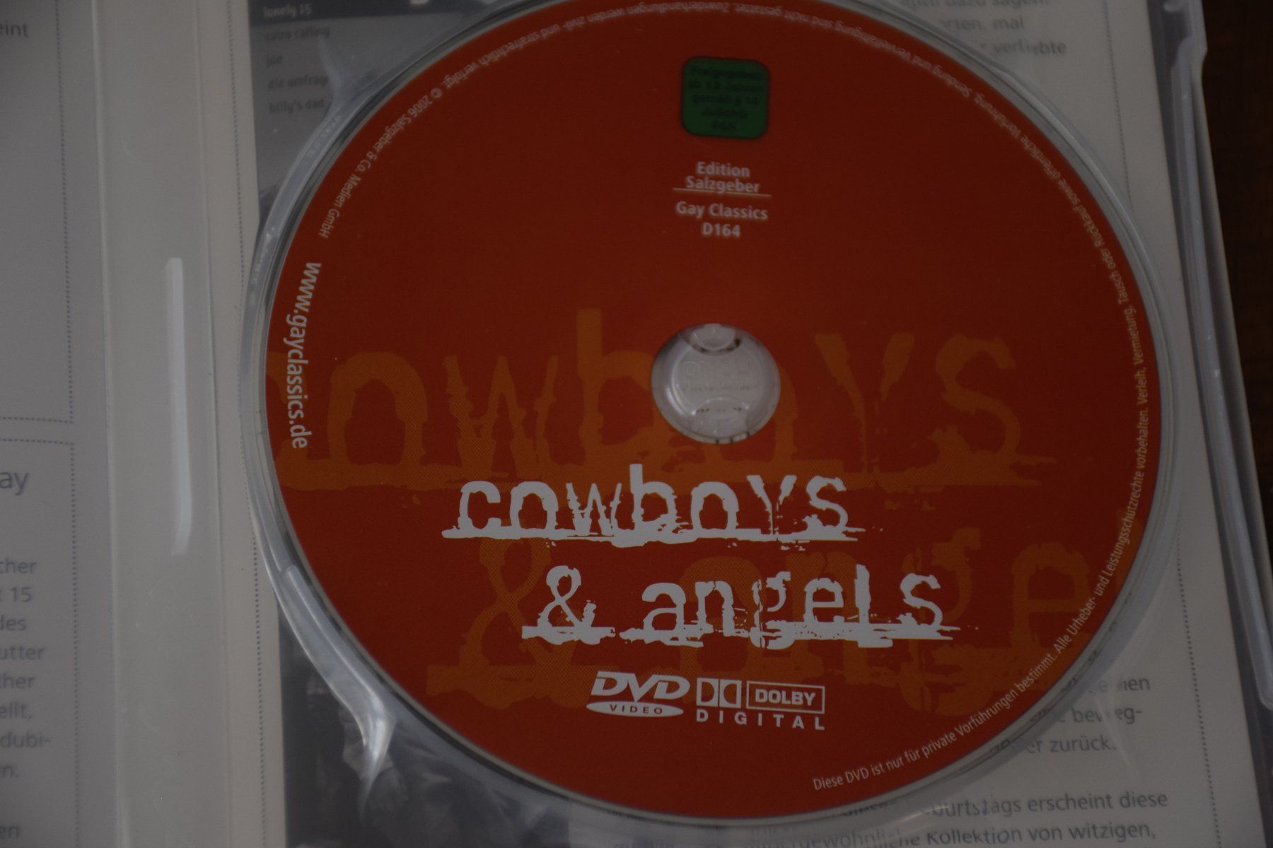 Alle DVDs: Cowboys & Angels DVD – Gebraucht aus Wetzikon ZH von Wetzicardo25 2