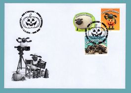 FDC Shaun the Sheep - Serie aus Spezialbogen