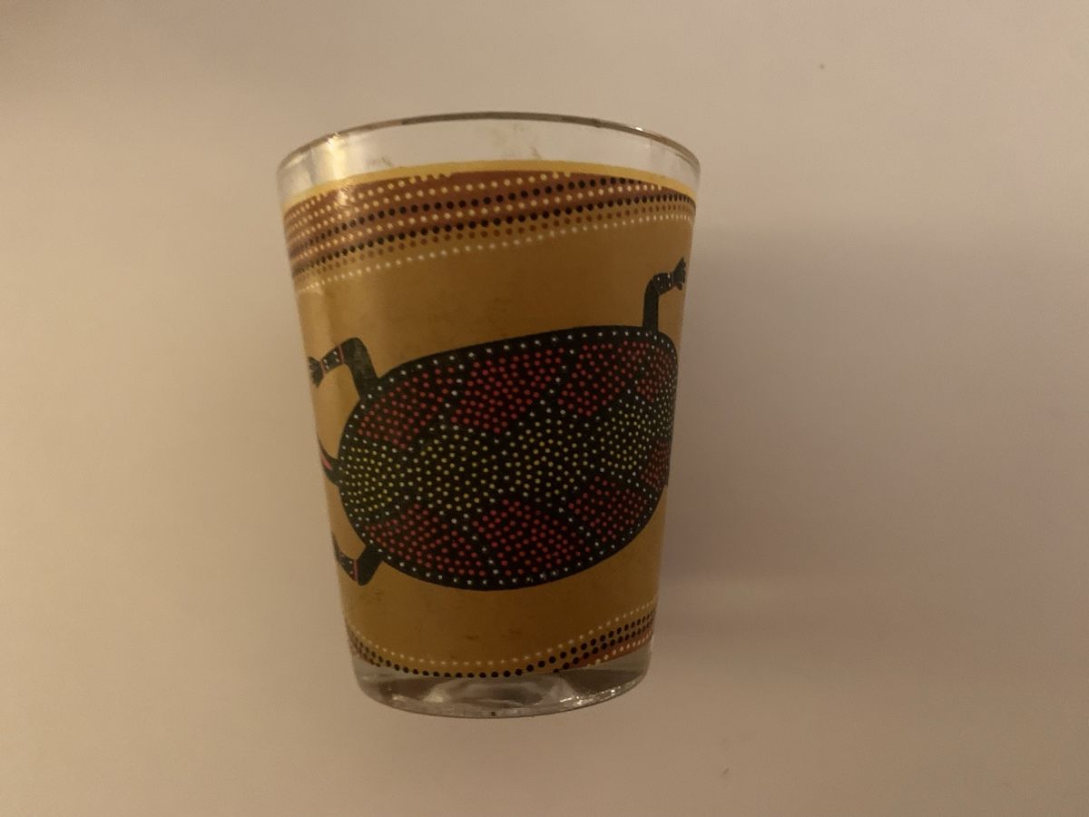 Bicchieri: 2 Australien Shotgläser Frank Saunders Aboriginal Art – Nuovo (secondo la descrizione) da Zürich venduto da MeineBilderkiste 2