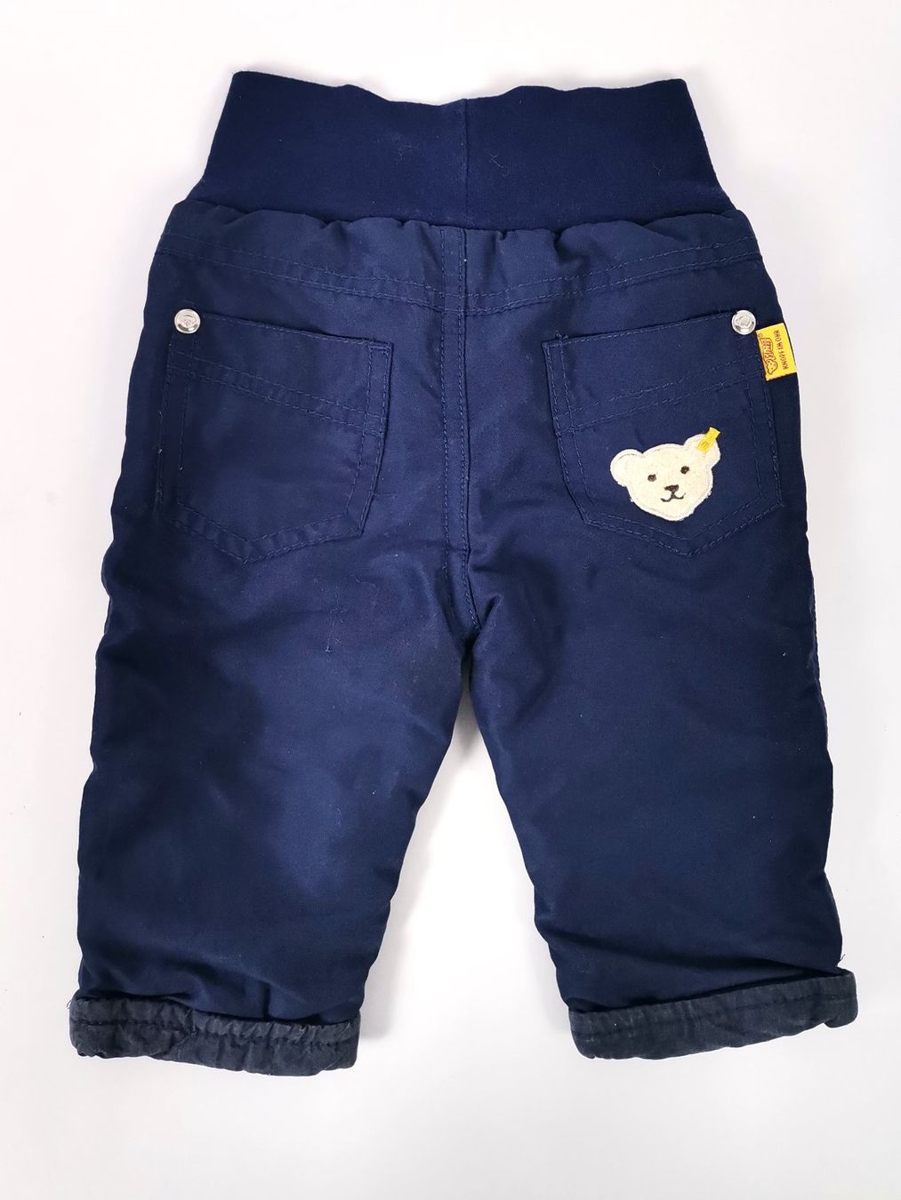 Steiff Pantaloni: STEIFF THERMOHOSE Marineblau 62cm/3 Monate – Usato da Schaffhausen venduto da Restwert_SH 1