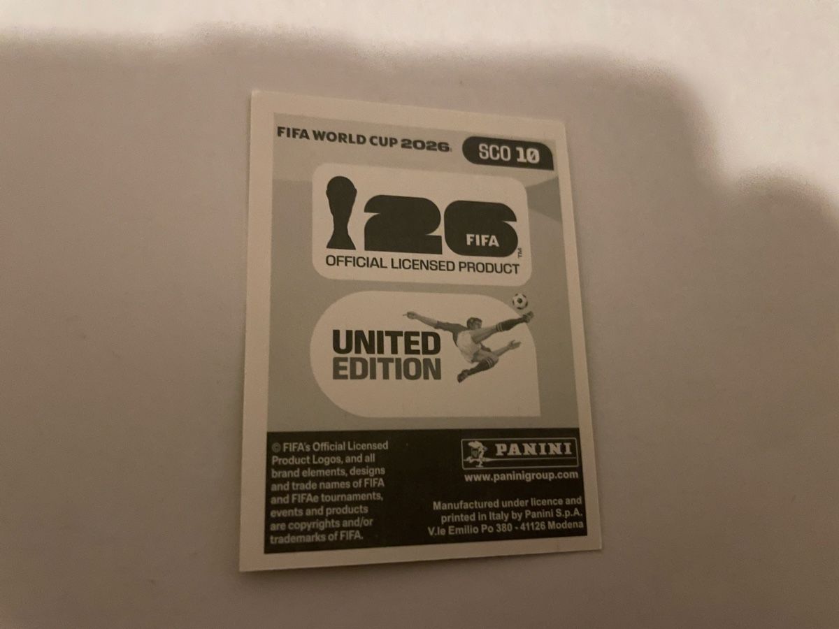 Panini Cartes à collectionner: FIFA WM 2026 Grant Hanlev SCO 10 – Neuf (Voir description) à Winterthur par Cobraforce 1