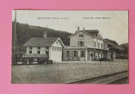 Boncourt (Suisse) - La Gare - Chemin de Fer - 1912