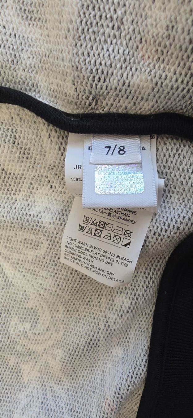 Dolce & Gabbana Giacche & Cappotti: D&G zip-up Hoddie Kinder 7/8 – Usato da Hildisrieden venduto da Beka23 4