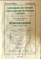 LK 1_50.000 Bl. 246 Klausenpass 1951 (2)