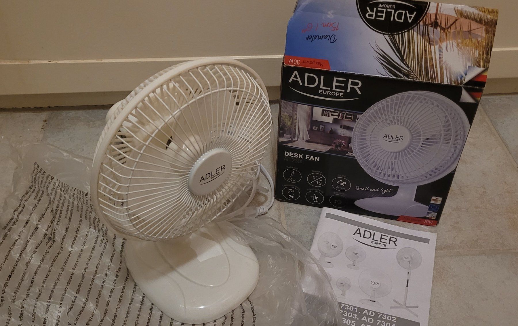Ventilatoren: Ventilator Tischventilator ⛑️ – Neu (gemäss Beschreibung) aus Goldingen von Guido06 2