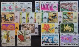Malaysia MELAKA Lot mit schönen Werten