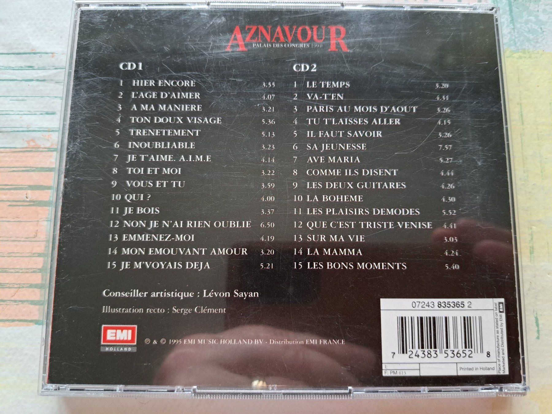 CD: Cd Aznavour - Palais de Congrès 1994 – Usato da Pully venduto da bro_n52j 1