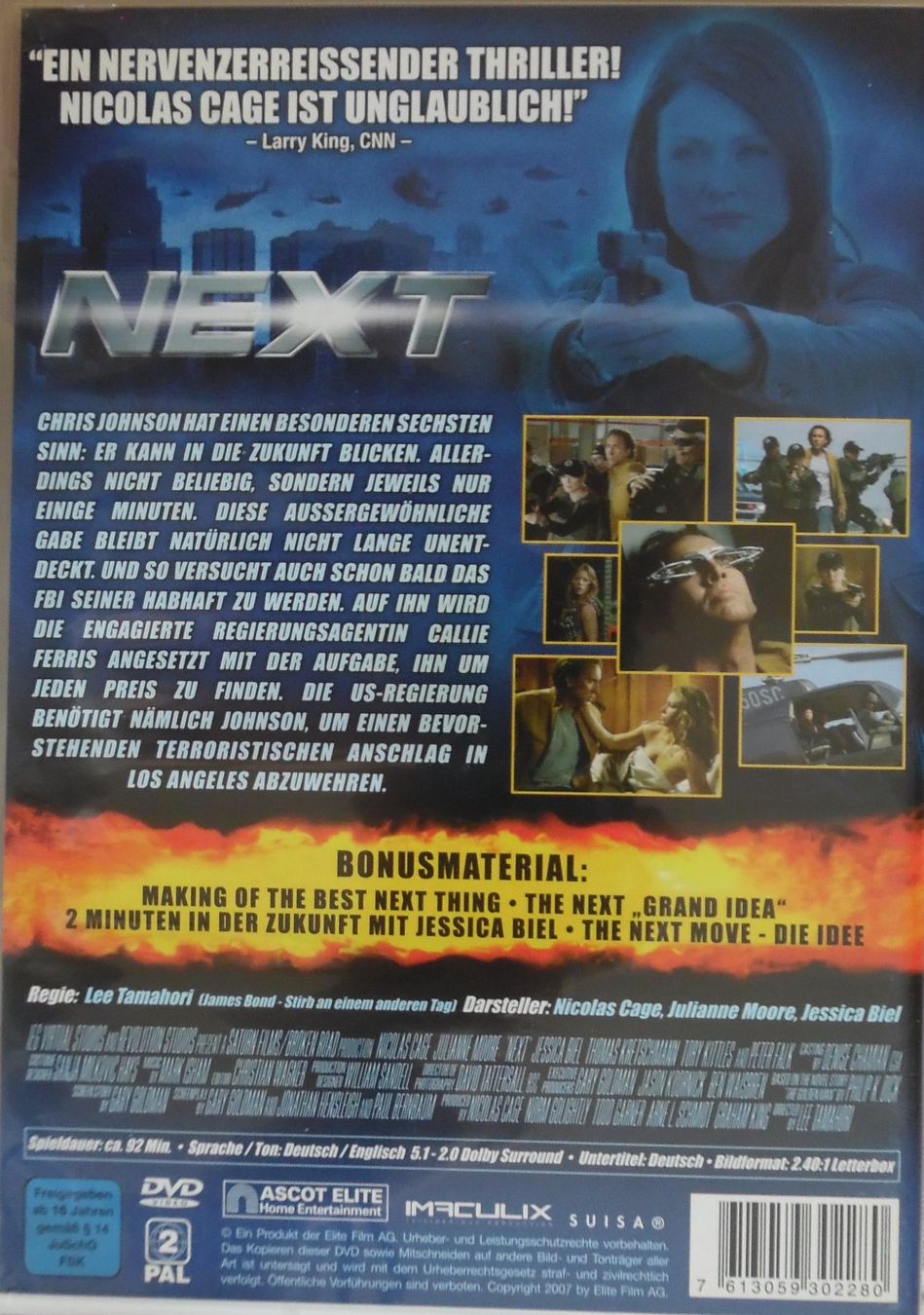 Tous les DVDs: Next – D'occasion à Bellinzona par Luna093 2