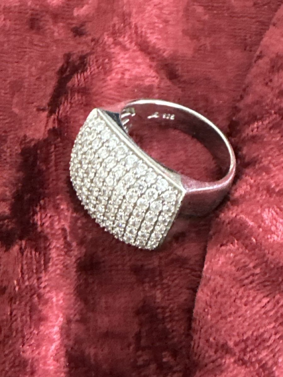 Anelli: Ring 925 Silber mit Zirkonias – Usato da Trüllikon venduto da angela4444 1
