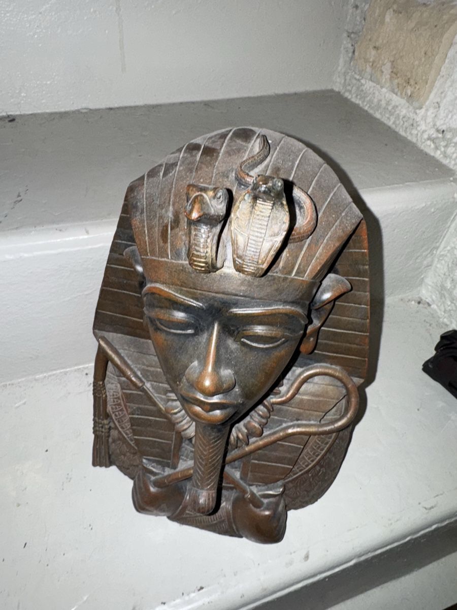 Figuren: Statuette de Toutankhamon, Égypte ancienne, décoration! – Gebraucht aus Veyrier von kimedovapa