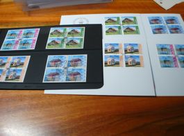 Set Pro Patria 2004, FDC Satz, Einzel + 4erbl. + Lose 4erETo