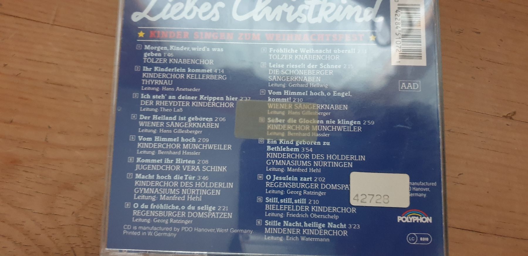 CDs: Weihnachtslieder CD – D'occasion à Wildhaus par enzian66 1