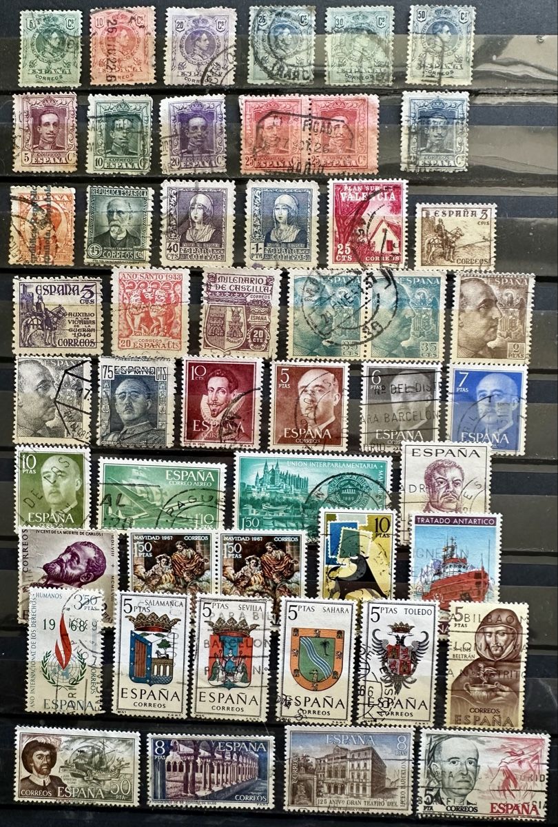Alle Briefmarken: Spanien  – Gebraucht aus Duebendorf von Fczfanrobi