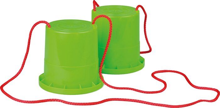 Spielzeuge: Echasses pot 17 cm / Topfstelzen 17 cm – Neu und originalverpackt aus Boudry von step2blind 1
