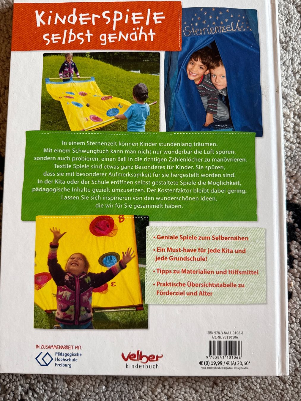 Libri: Buch Kinderspiele selbst genäht – Usato da Andelfingen venduto da Judy0007 1