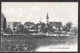 Frauenkappelen Teilansicht belebt
