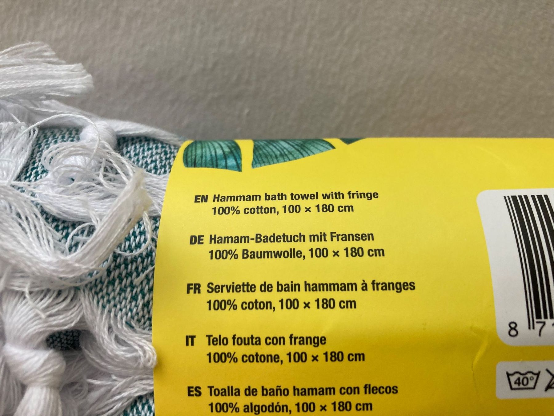Coop Teli da bagno: Hammam Badetuch  ** NEU ** – Nuovo e nell'imballaggio originale da Zofingen venduto da Zofi2 2