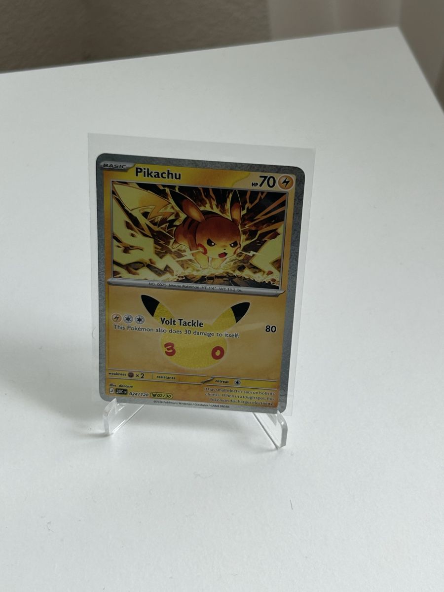 Pokémon Carte collezionabili: Pikachu 30th Celebration 02/30 – Nuovo (secondo la descrizione) da Aarau venduto da Gr07