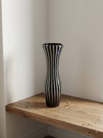 Vase black/white