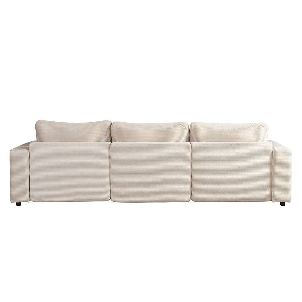 Divani: Modulares Schlafsofa VERA L - 295x168cm Beige – Nuovo e nell'imballaggio originale da Wallenwil venduto da toesstal-vertrieb 4