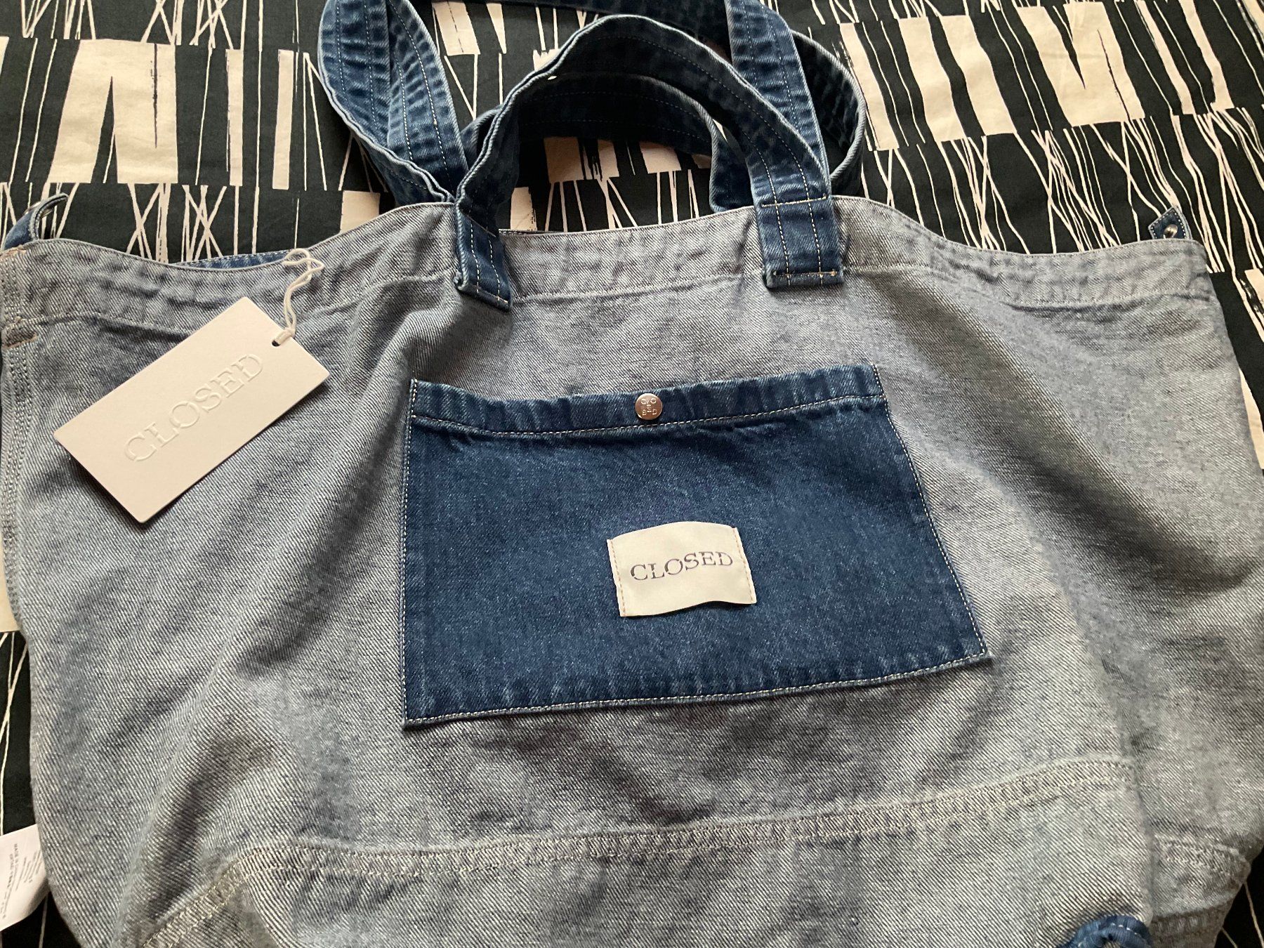 Closed Borse da donna: Closed Denim Tote Bag Tasche Neu – Nuovo e nell'imballaggio originale da Wettingen venduto da Hbeluga 7