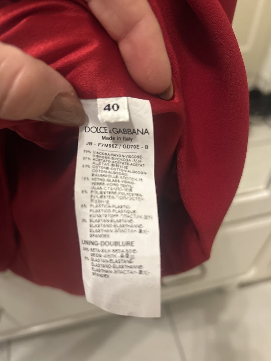 Dolce & Gabbana Maglioni & Felpe: Dolce&Gabbana Pullover, Rot, Gr. 40, neu – Nuovo (secondo la descrizione) da Gümligen venduto da Loryxx 2