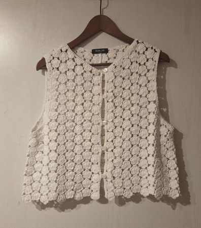 Häkelweste von Massimo Dutti (Grösse M) - WIE NEU