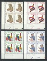 1986, Pro Juventute, Viererblock **