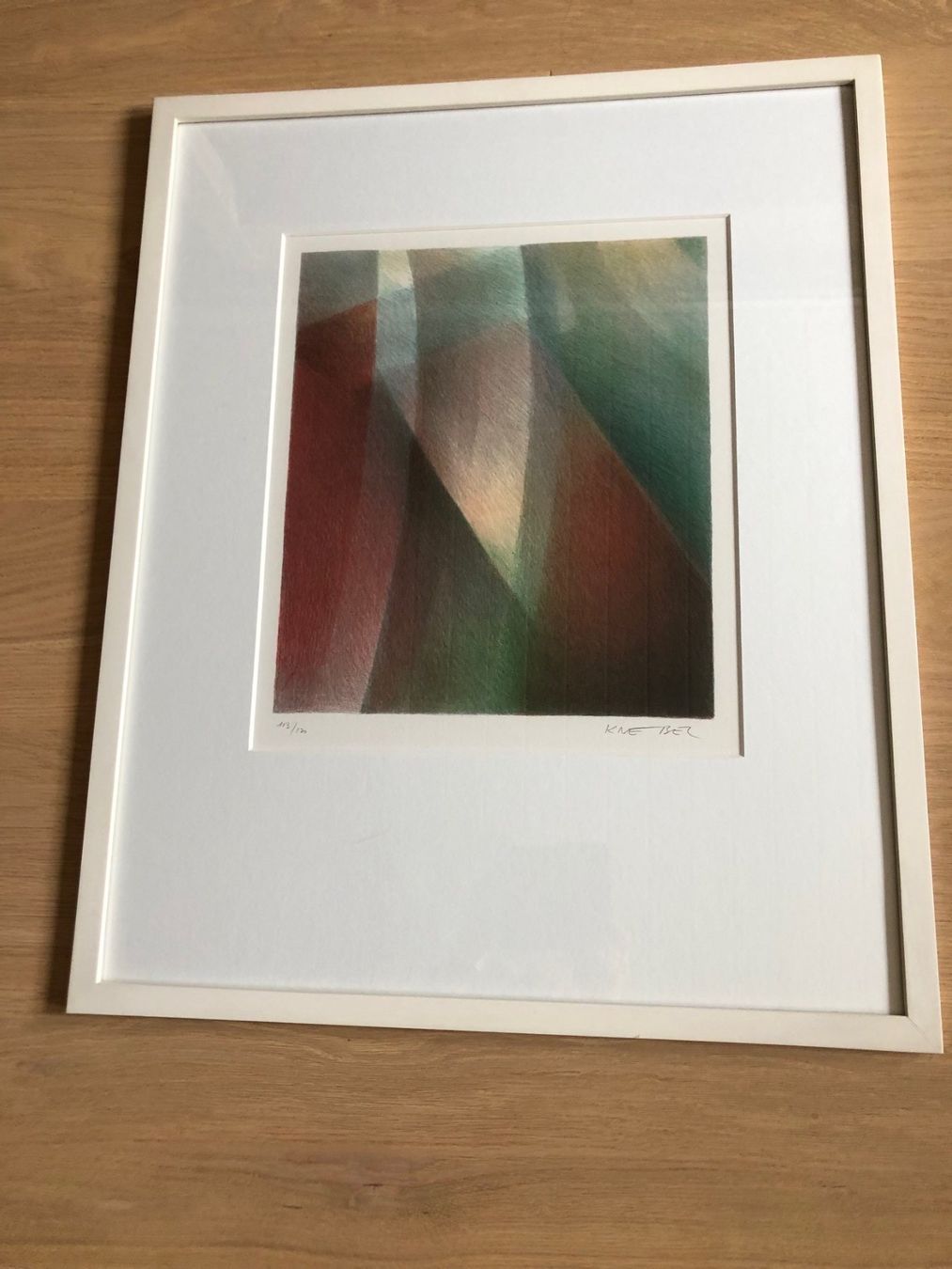 Poster & Bilder: Kunstdruck - signiert - No. 103 von 120 – Gebraucht aus Oberweningen von Hermes010