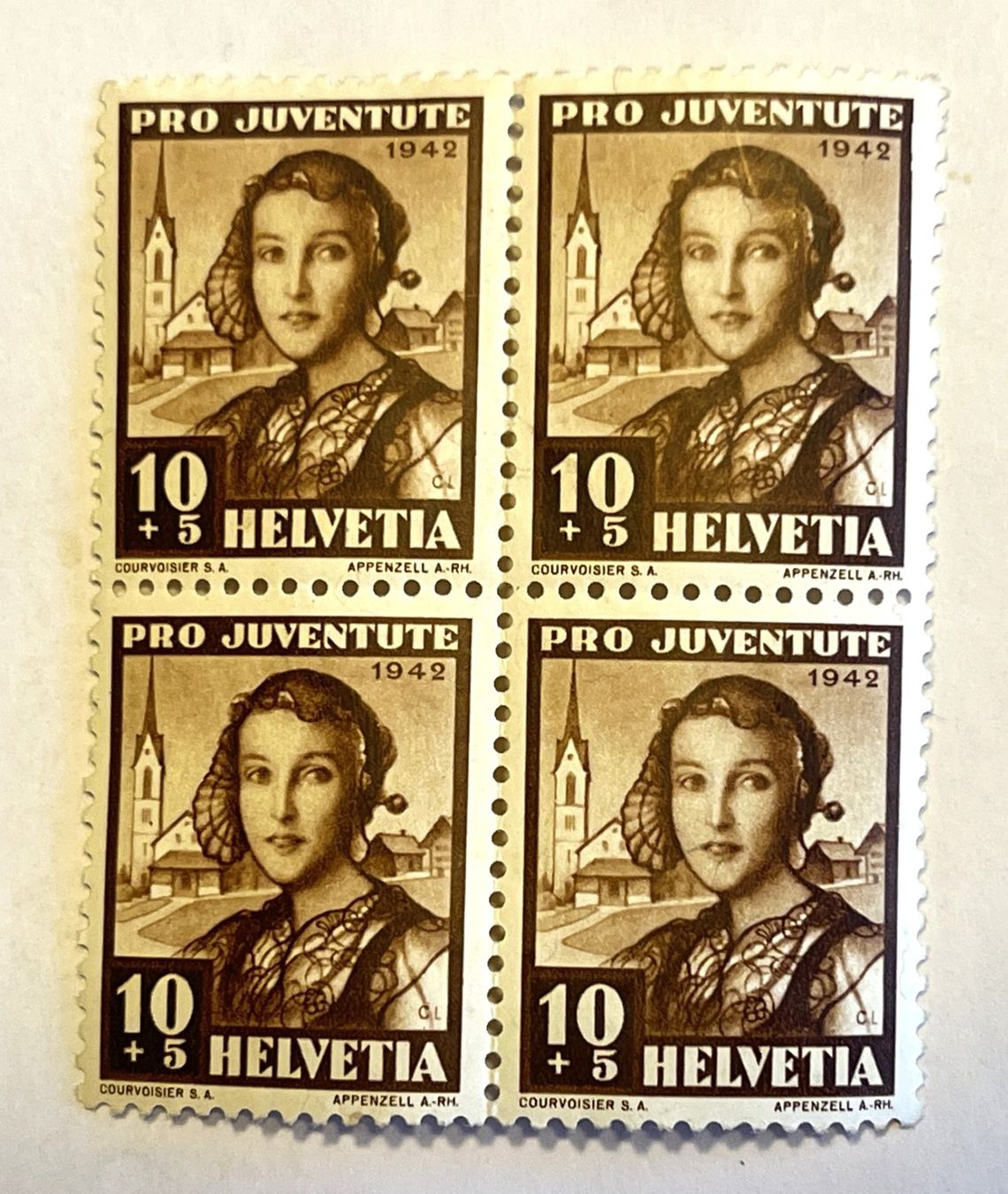 Tutti i francobolli: Pro Juventute 1942 - 4er Blocks – Nuovo (secondo la descrizione) da Oftringen venduto da vuc_frq6