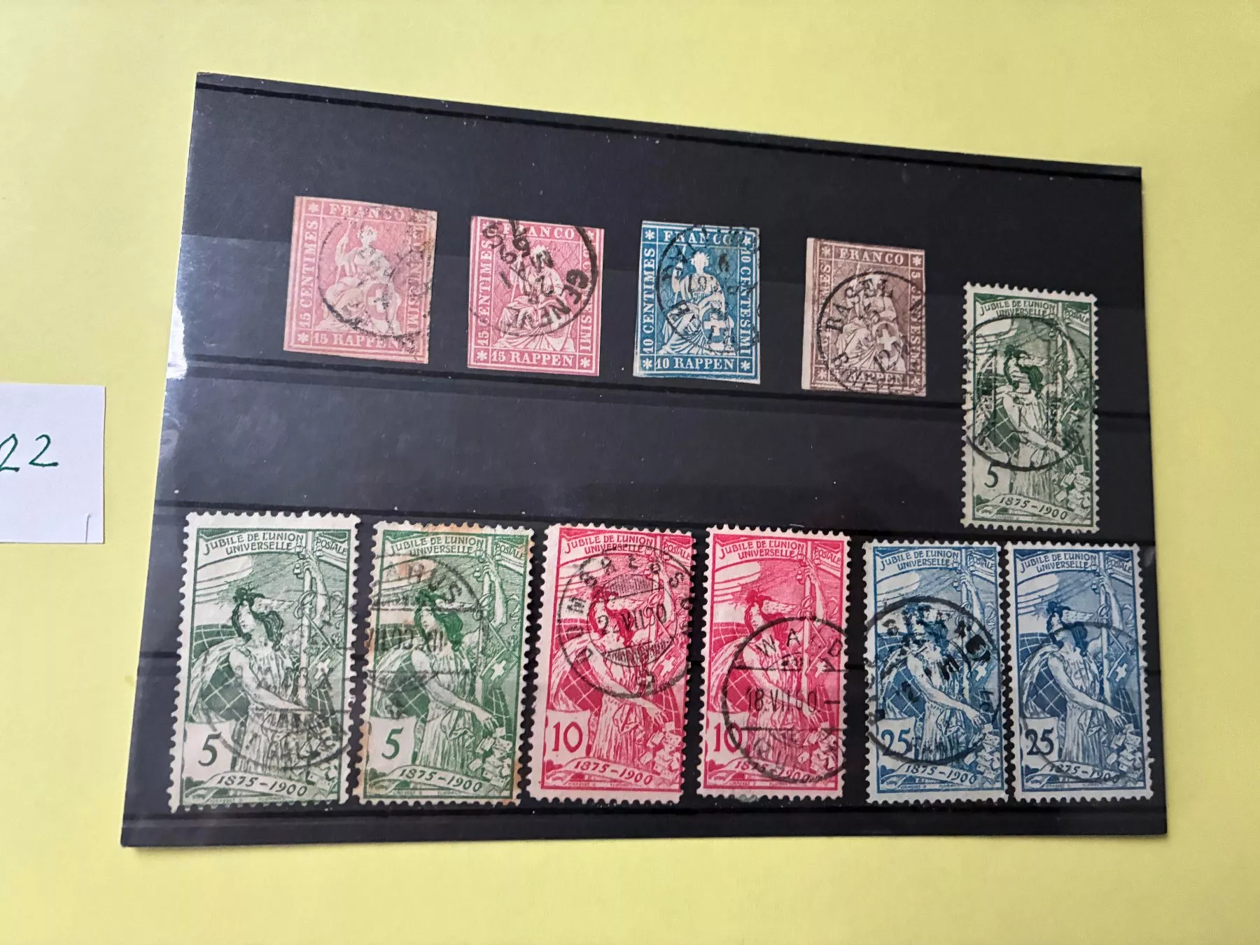Alle Briefmarken: Schweizer Briefmarken gest. – Gebraucht aus Volketswil von Jdansk