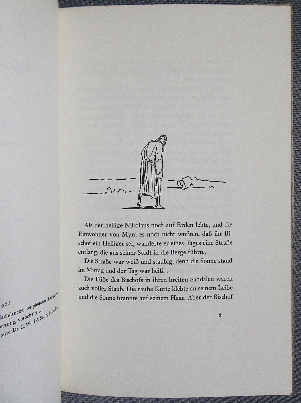 Libri: Nikolaus-Legende • von Else Hueck-Dehio – Usato da Auenstein venduto da Padabimbim 1