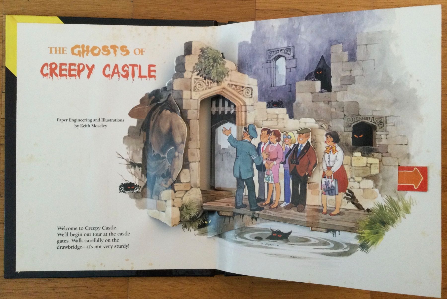 仕掛け絵本・英語版　THE GHOSTS OF CREEPY CASTLE The Ghosts of Creepy Castle - Pop Up Buch (D'occasion) à