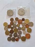 Sammlung exotische Münzen, guter Zustand, ideal für Sammler
