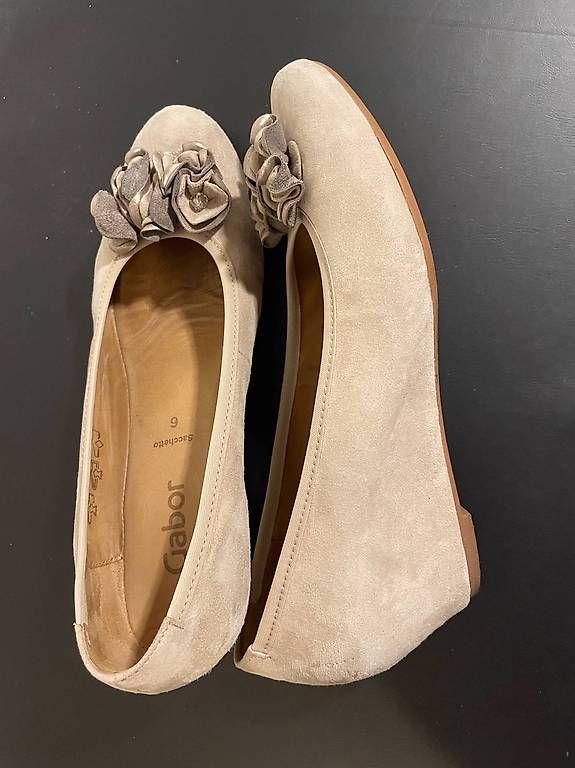 Scarpe da donna: Ballerines compensées daim beige Gabor T39 – Usato da Ecublens VD venduto da r0c_872m 3