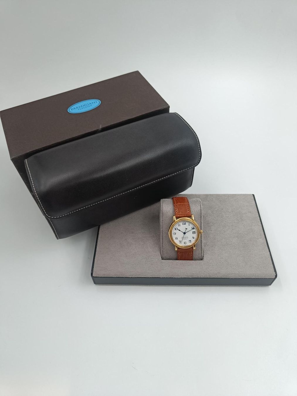 Parmigiani Fleurier Orologi: PARMIGIANI FLEURIER  "TORIC"  MIT EMAILLIERTEM ZIFFERBLATT – Usato da Luzern venduto da EdiGem 2