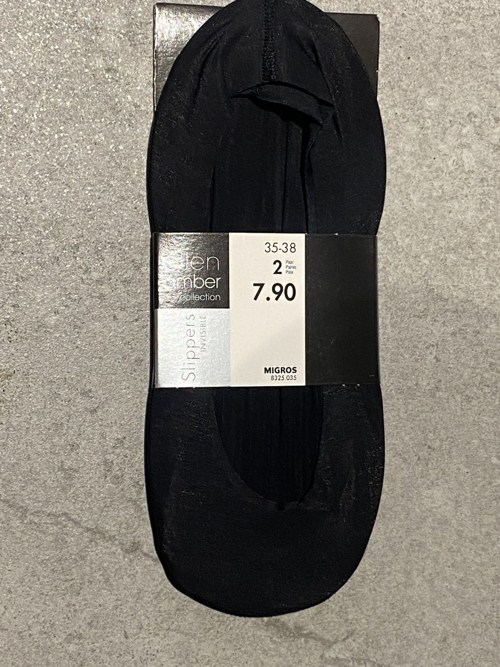 Socken: Slippers invisible chaussette 35 - 38 neuf – Neu (gemäss Beschreibung) aus Salvenach von gwenwywar