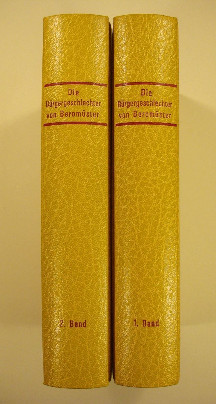 Libri: DIE BÜRGERGESCHLECHTER VON BEROMÜNSTER – Usato da Grüningen venduto da Kartensammler 2