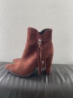Stiefeletten 38 braun mit Fransen